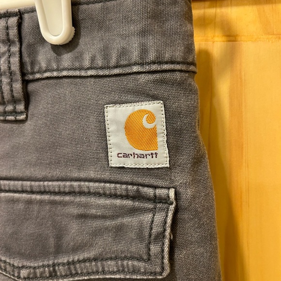 GUC Men’s Carhartt Relaxed Fit Canvas Cargo Pants - Picture 3 of 4